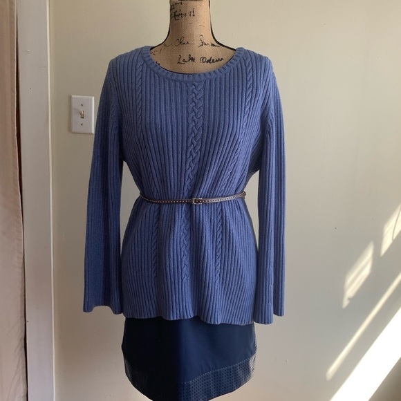 Lane Bryant blue sweater size 18/20 - Picture 2 of 7